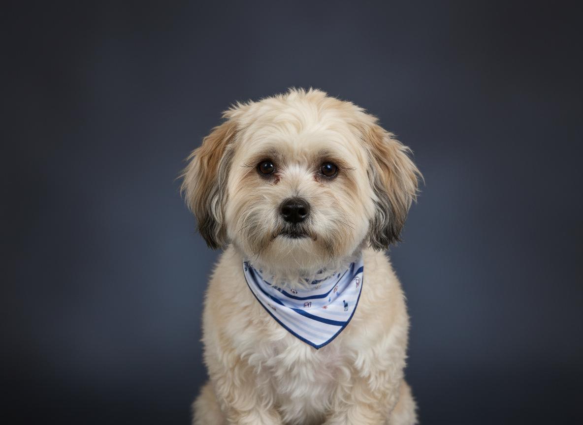 Edgar, adopted, Adult Male Havanese.