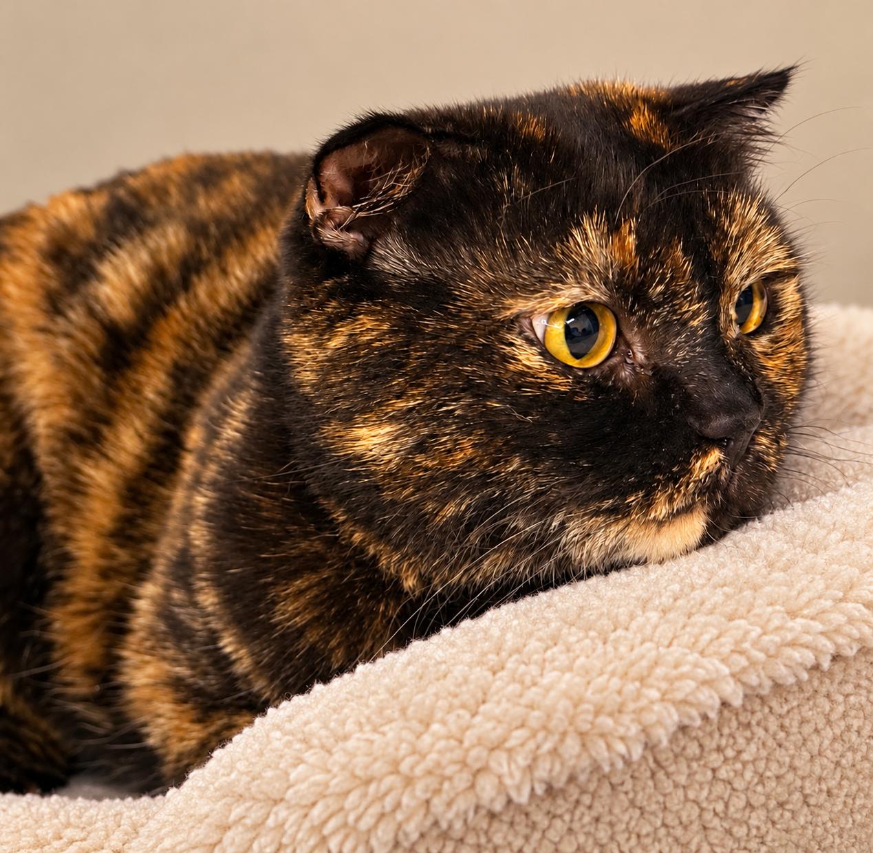 Enlarge Delilah, a Adoptable Scottish Fold in Snow Hill, MD image 2/2