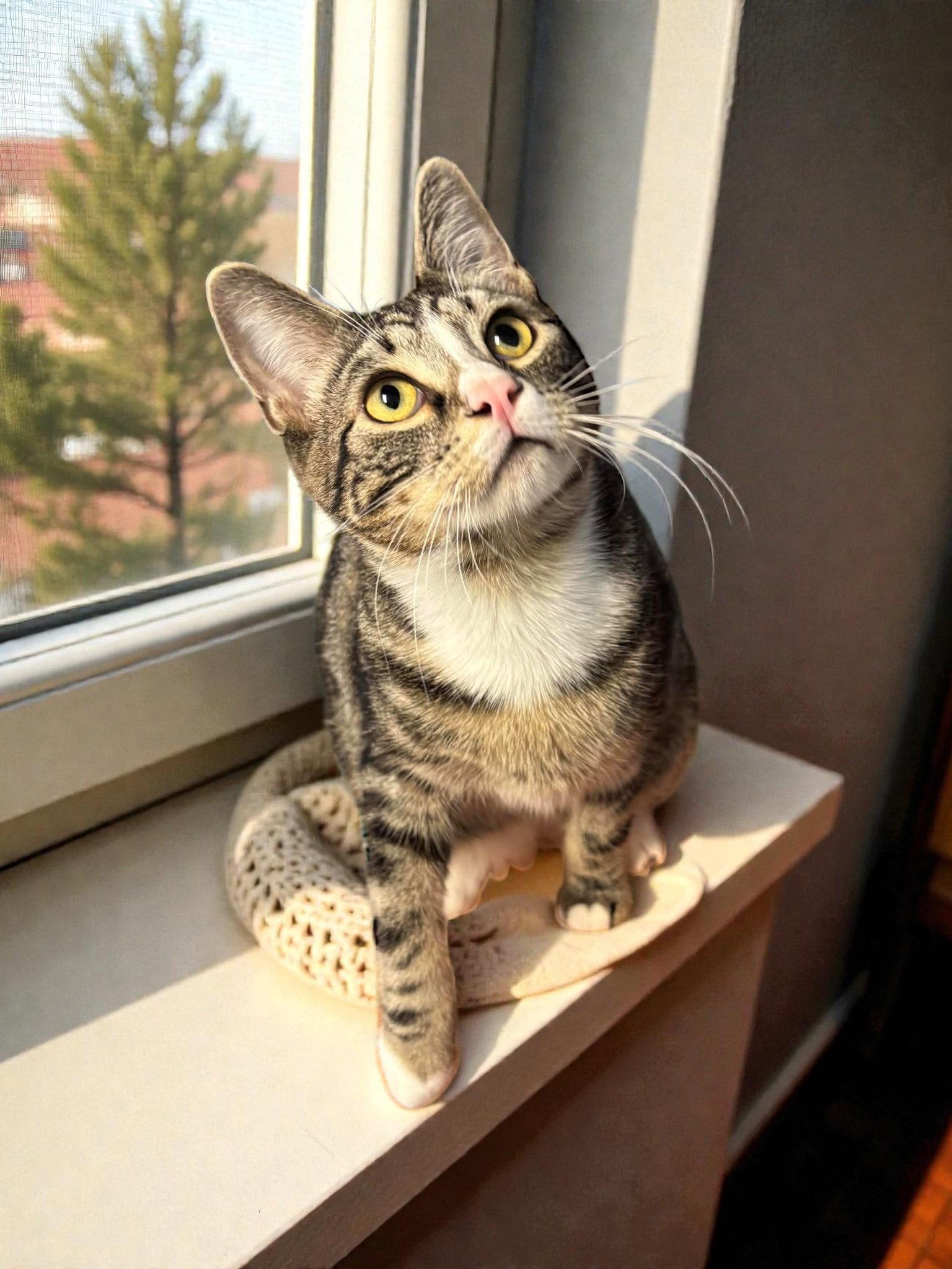 Enlarge Twist, a Adopted Domestic Short Hair in Champaign, IL image 2/3