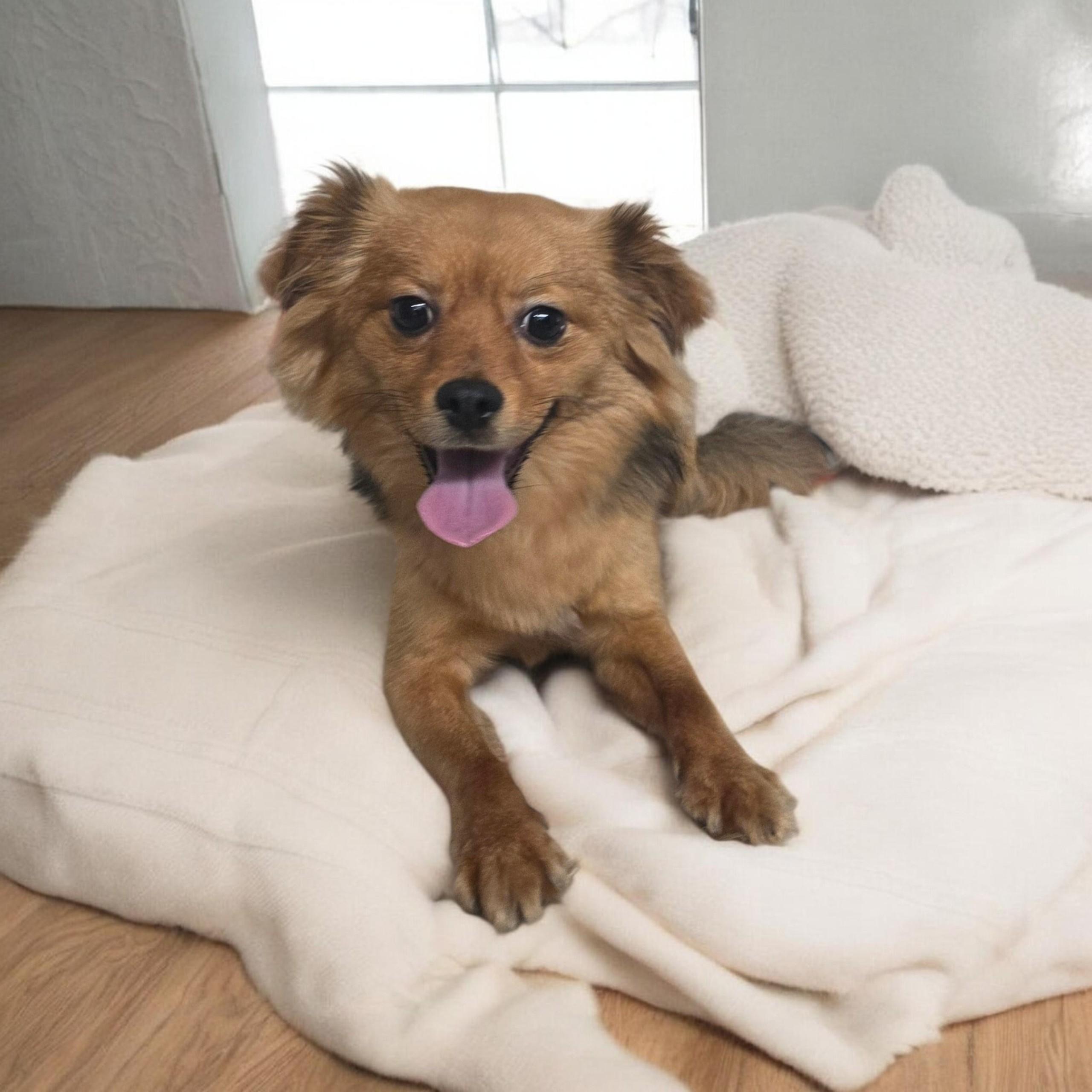 Felix, ADOPTABLE, Adult Male Pomeranian & Chihuahua.