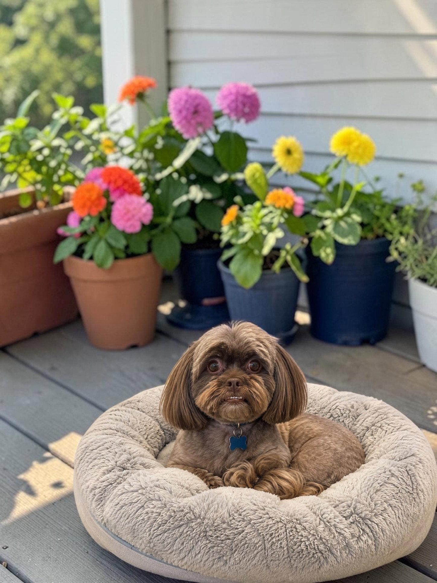 Baby, Adoptable, Senior Female Shih Tzu.