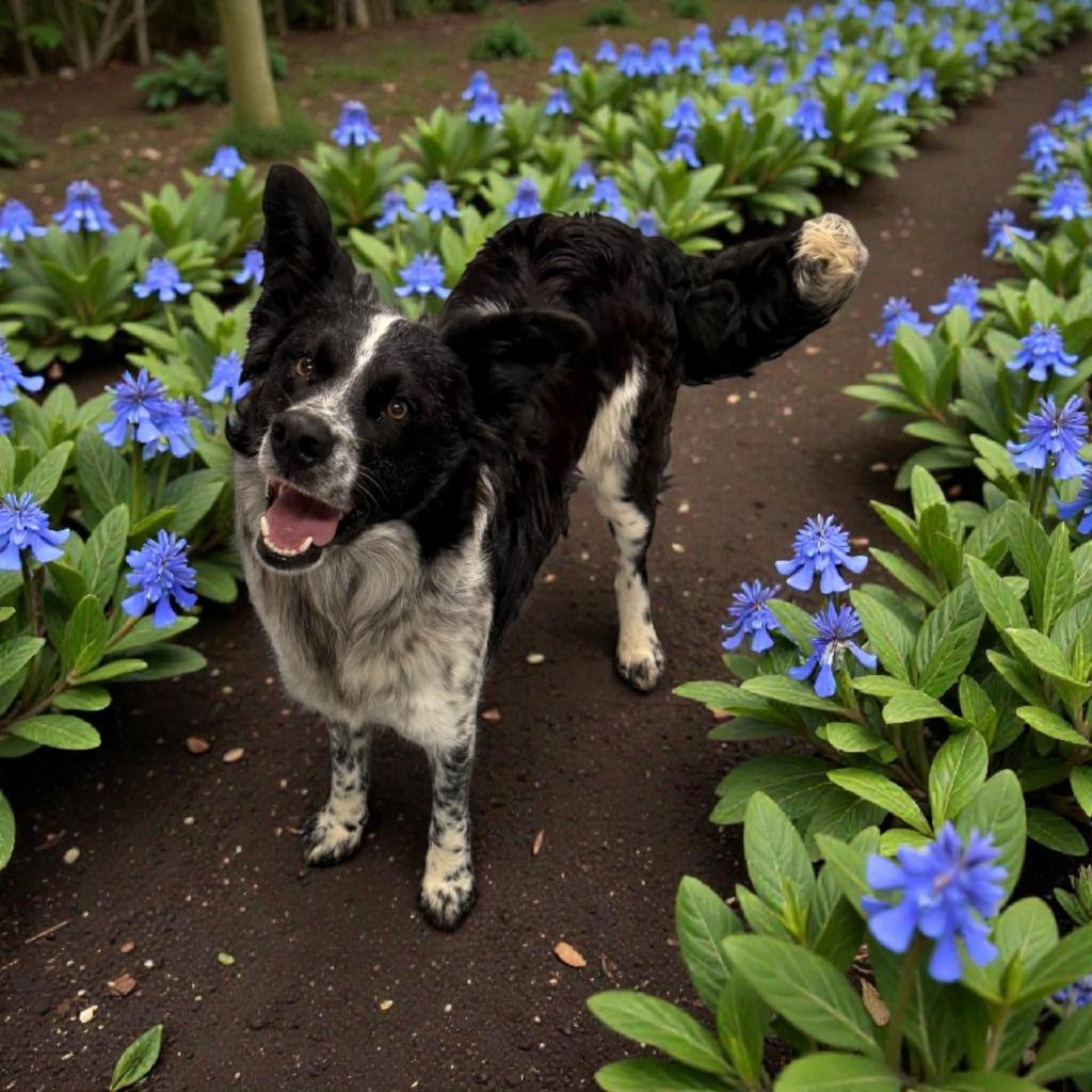 Mako, Adoptable, Young Male Border Collie & Mixed Breed.