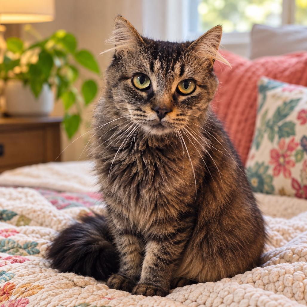 Enlarge Mr. Friendly, a Adoptable Domestic Long Hair in Traverse City, MI image 2/2