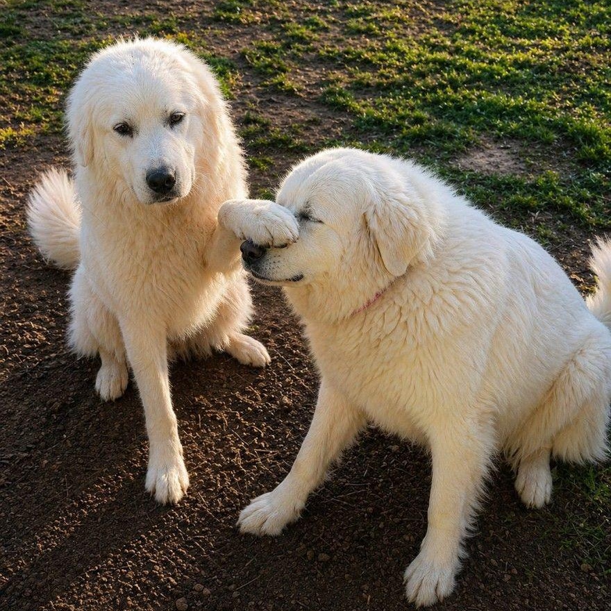 Enlarge Cordelia & Ophelia, a ADOPTABLE Great Pyrenees in Atlanta, GA image 2/3