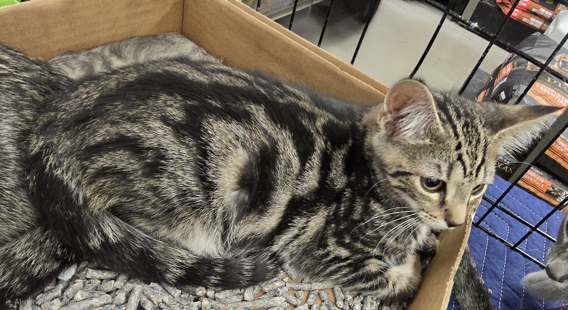Enlarge Stash, an adopted Domestic Short Hair in Nottingham, MD image 1/2