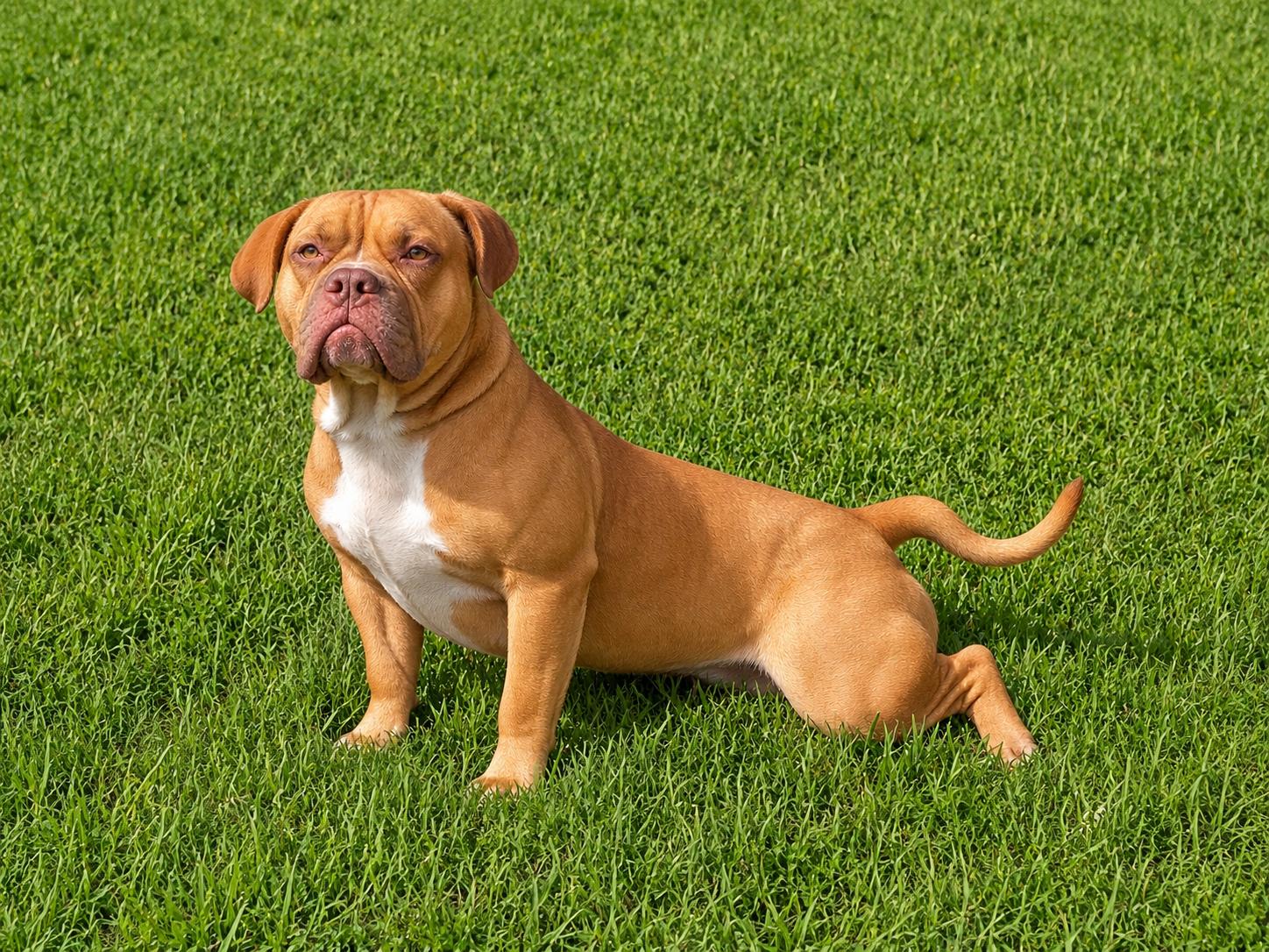 Beau, ADOPTABLE, Adult Male American Bulldog.