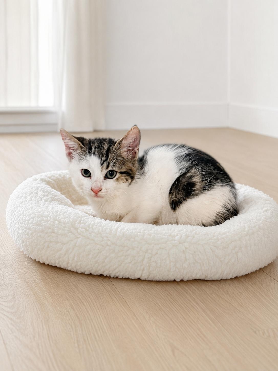 Beaver, ADOPTABLE, Kitten Male Domestic Short Hair.