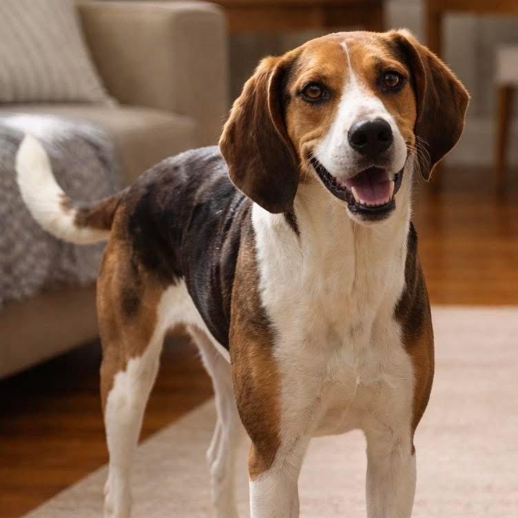 Enlarge **HANNAH**, a Adoptable Foxhound in North Prairie, WI image 1/2