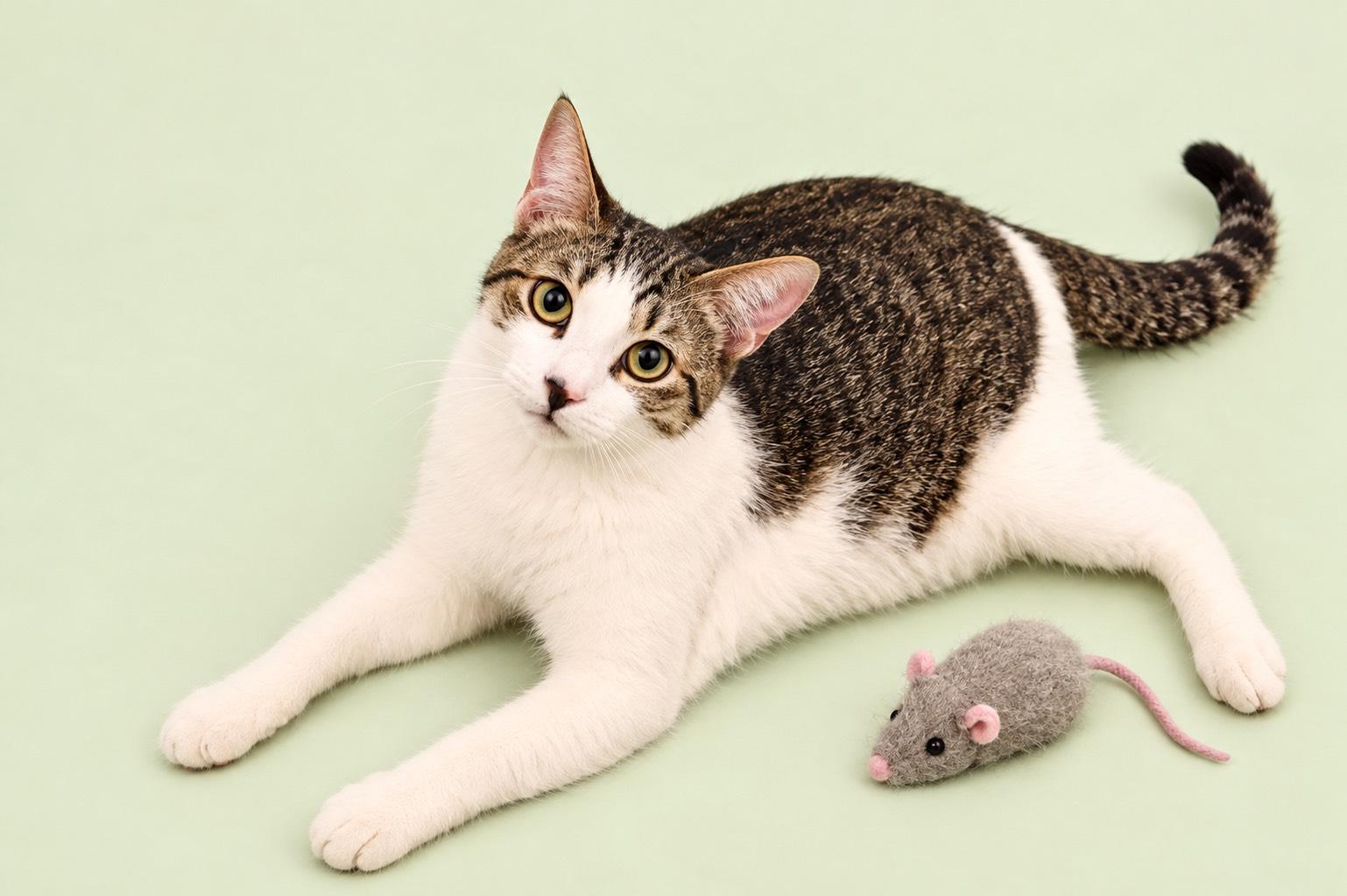 KEVIN, Adoptable, Young Male Tabby & Domestic Short Hair.