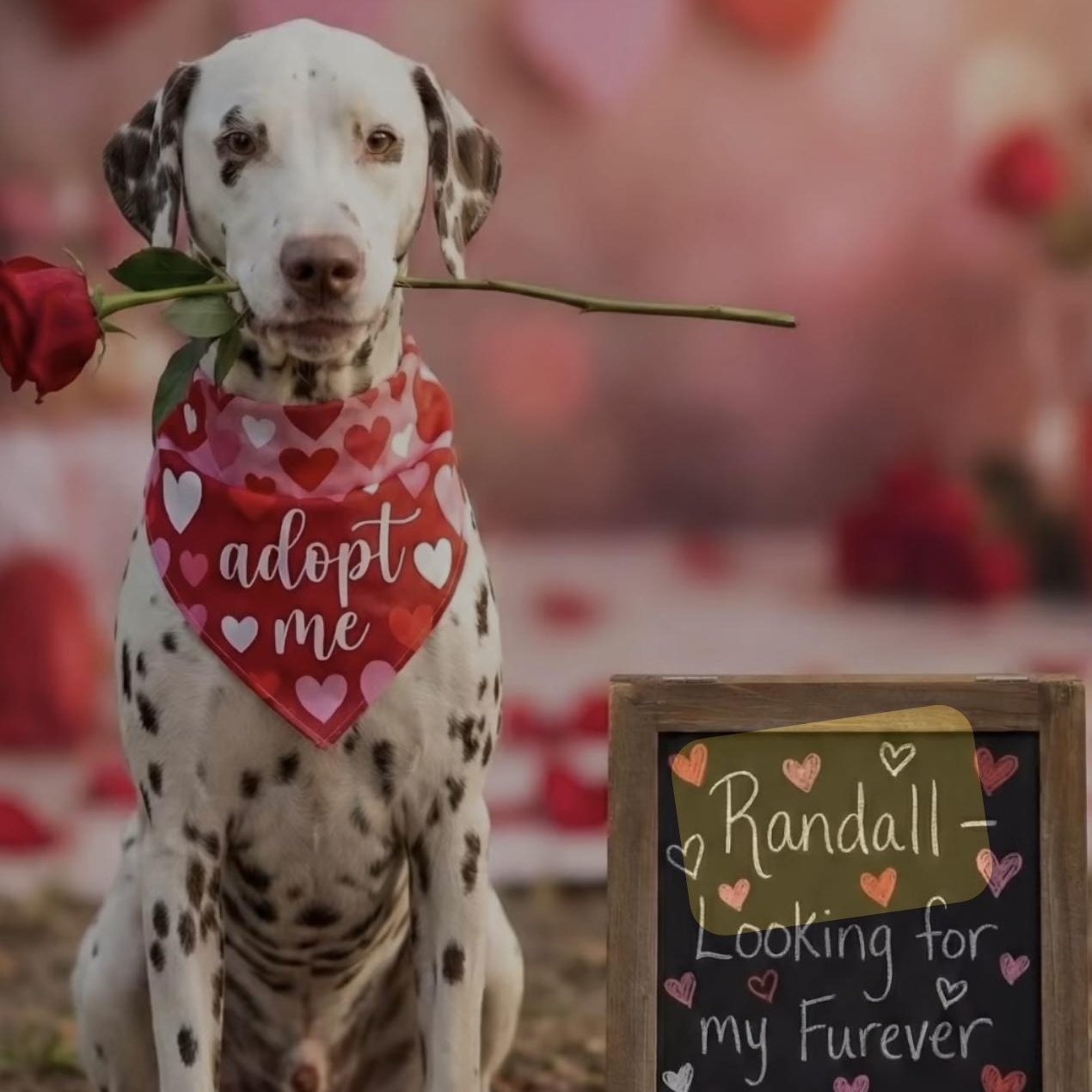 Randall, Adoptable, Adult Male Dalmatian.