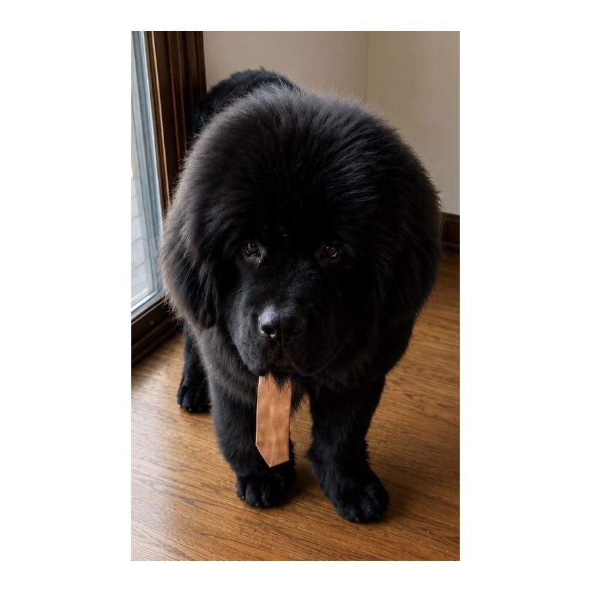 Enlarge Inkling, a Adoptable Newfoundland Dog in Crystal, MN image 4/5