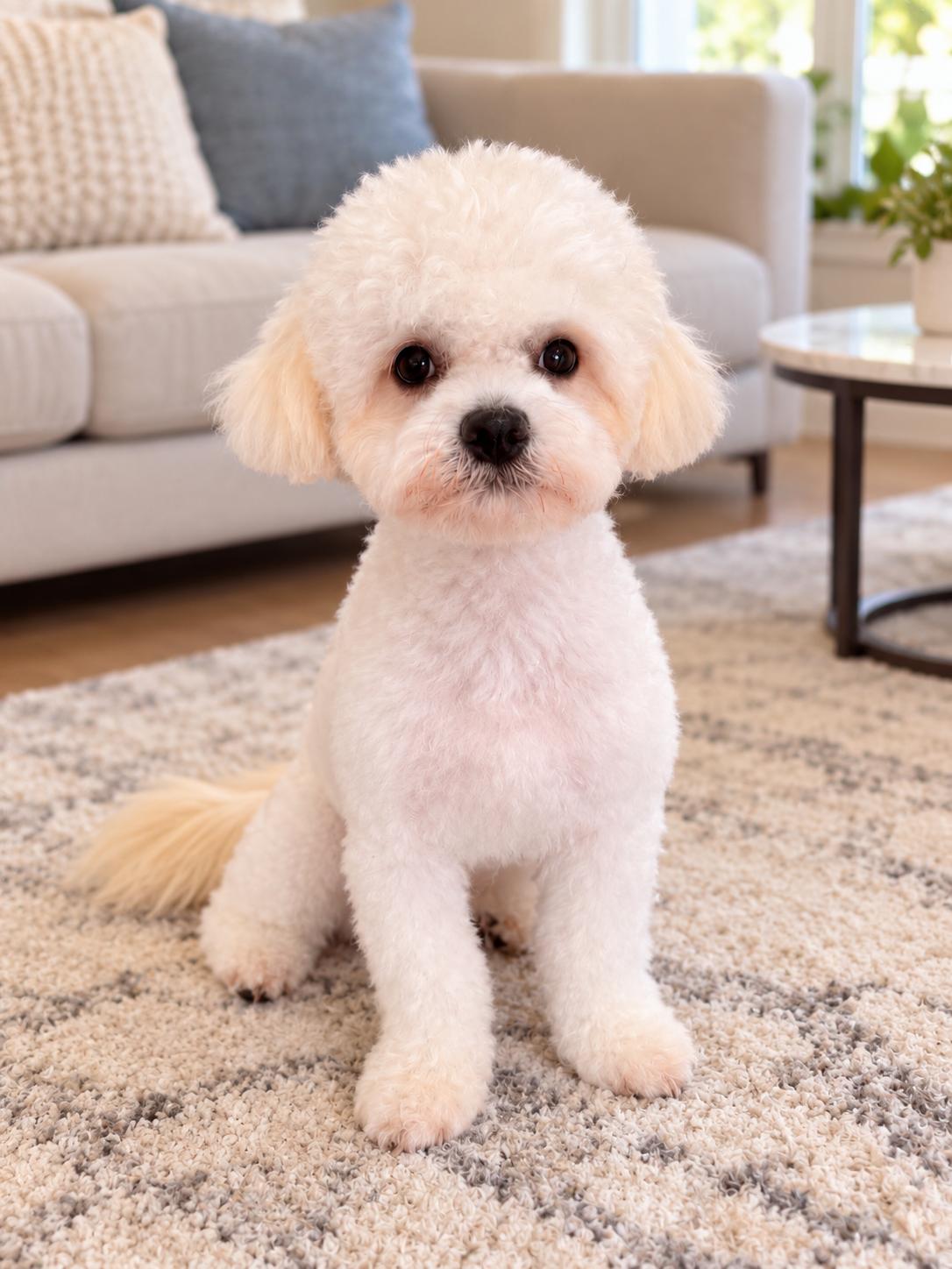 Toby, Adoptable, Young Male Bichon Frise.