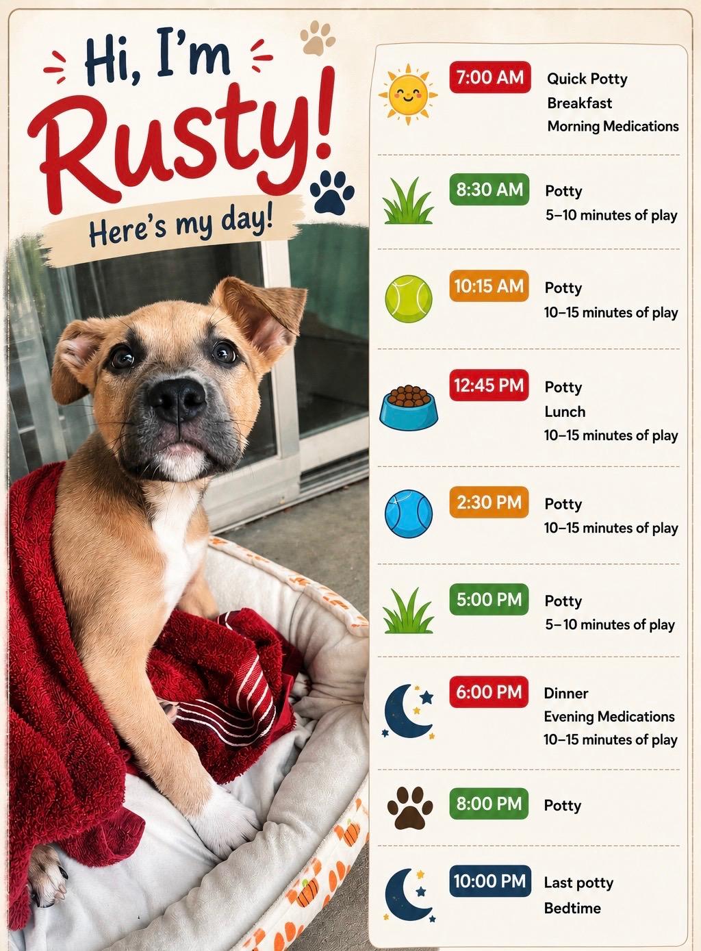 Rusty, an adopted mixed breed in Plano, TX image 5/5