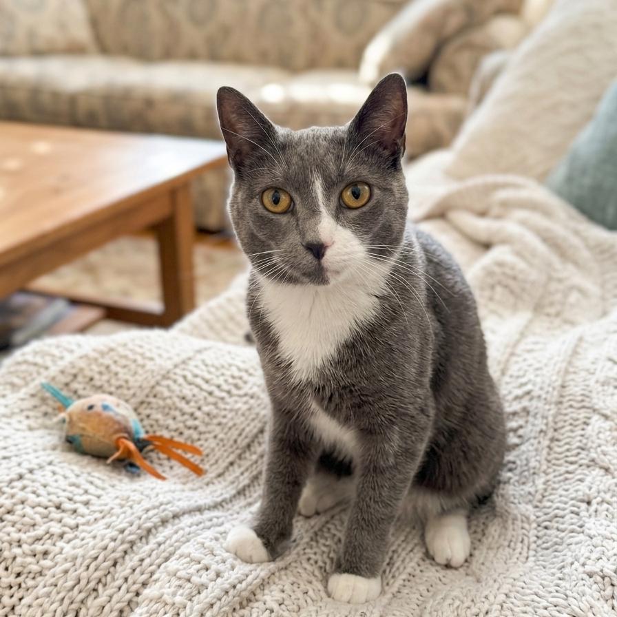 Enlarge Ernie, a Adoptable Domestic Short Hair in Pasadena , MD image 1/1