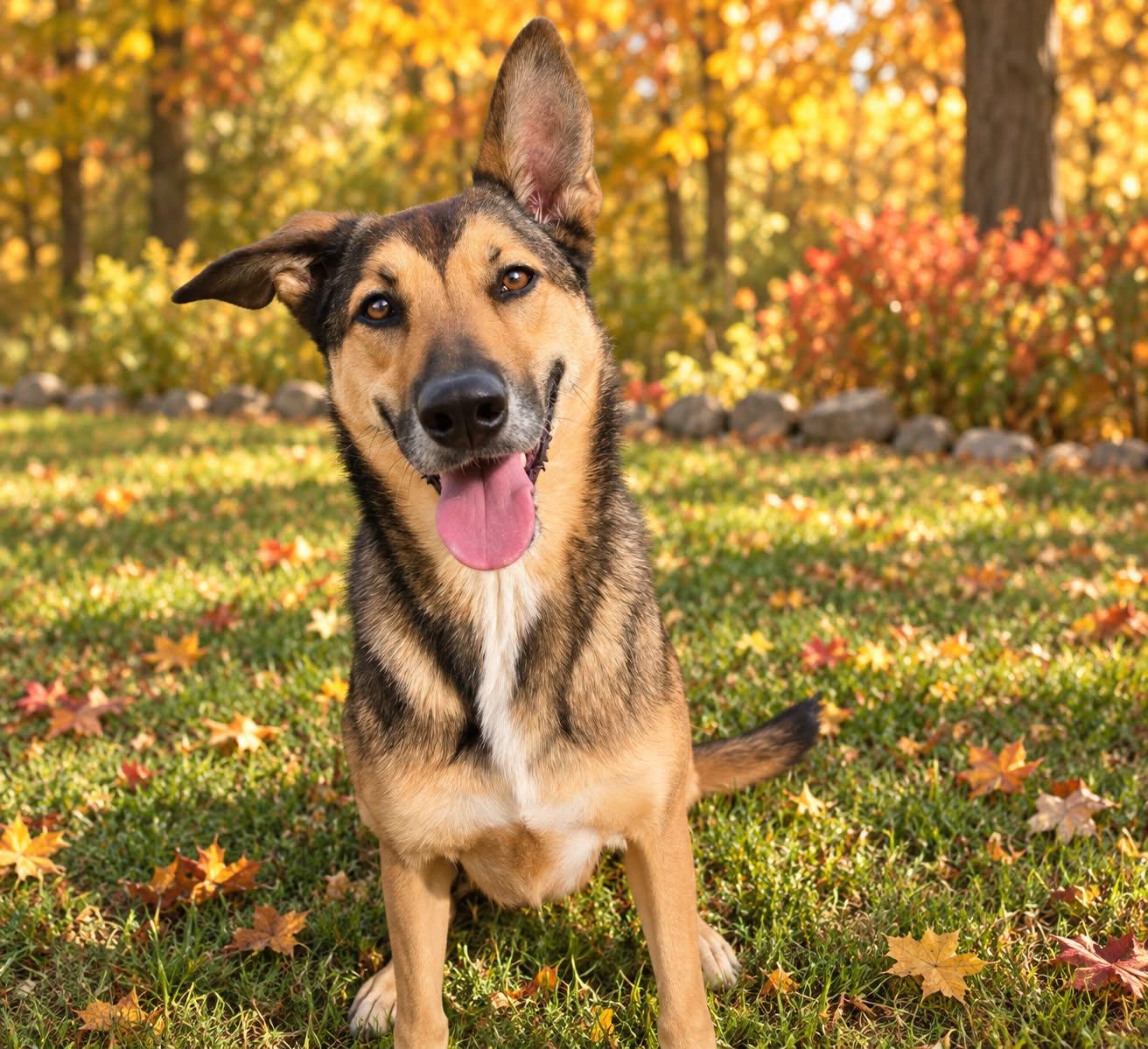 Millie, Adoptable, Adult Female Husky & German Shepherd Dog.