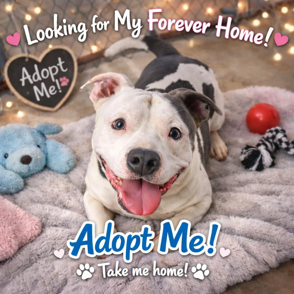 Rufus, Adoptable, Young Male Pit Bull Terrier & American Bulldog.