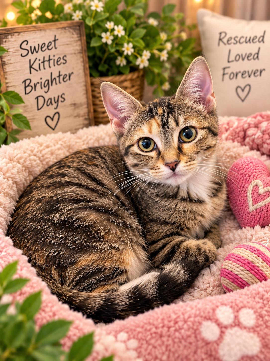 Enlarge Ella, a ADOPTABLE Domestic Short Hair in Magnolia, TX image 1/1