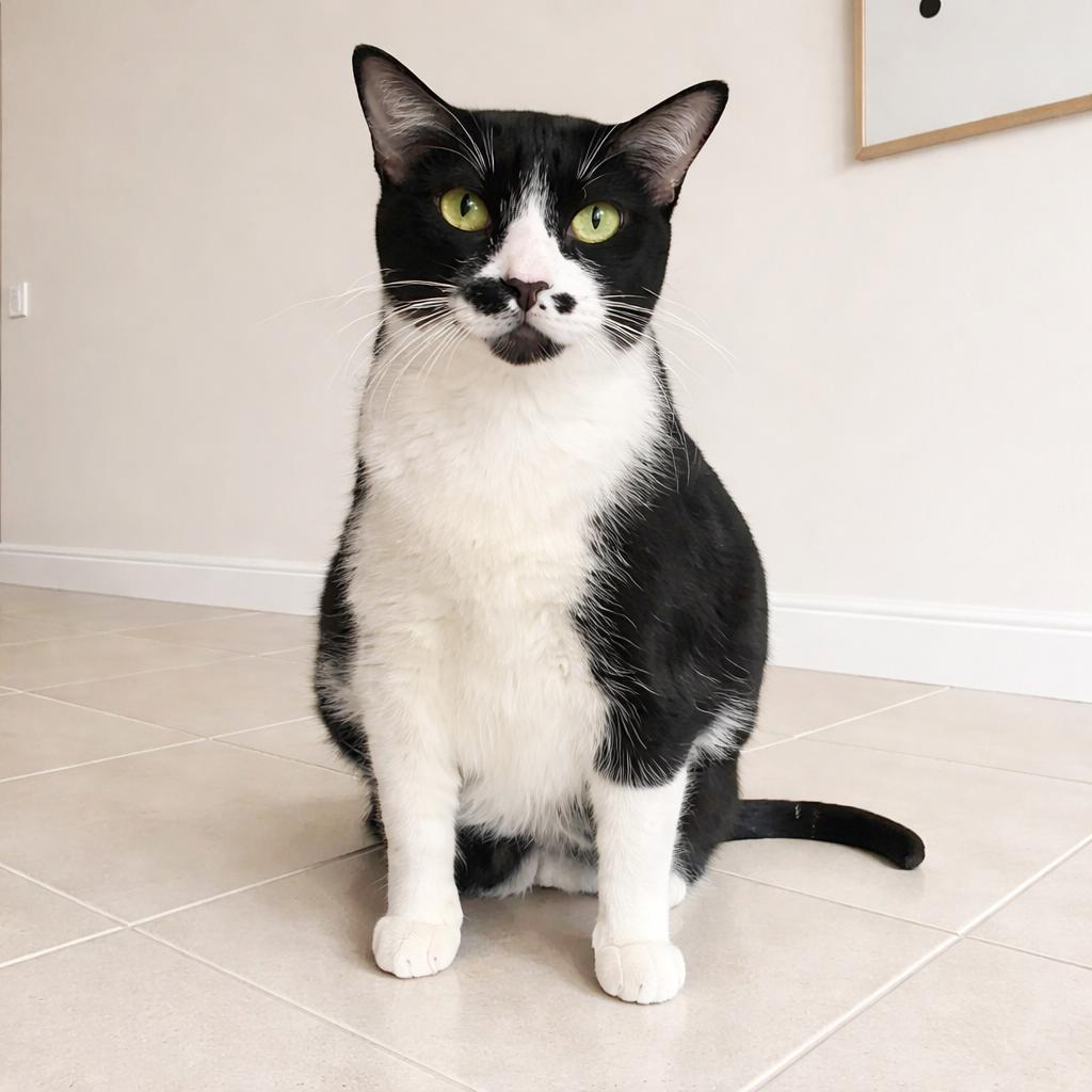 Enlarge Sheba , a Adoptable Tuxedo in Hillsboro, TX image 3/5