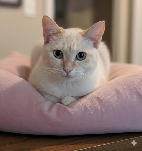 Callista , adopted, Young Female Siamese & Domestic Short Hair.
