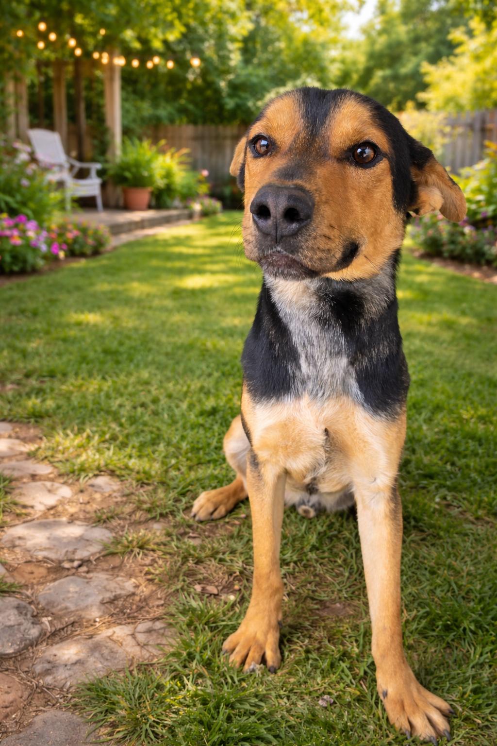 Asher, a ADOPTABLE Mixed Breed in McCrory, AR image 1/3