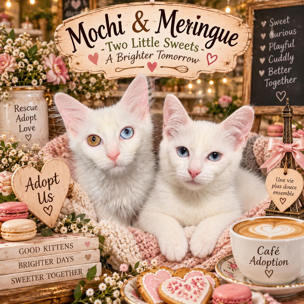 Enlarge MOCHI & MERINGUE, a Adopted mixed breed in Caribou, ME image 1/6