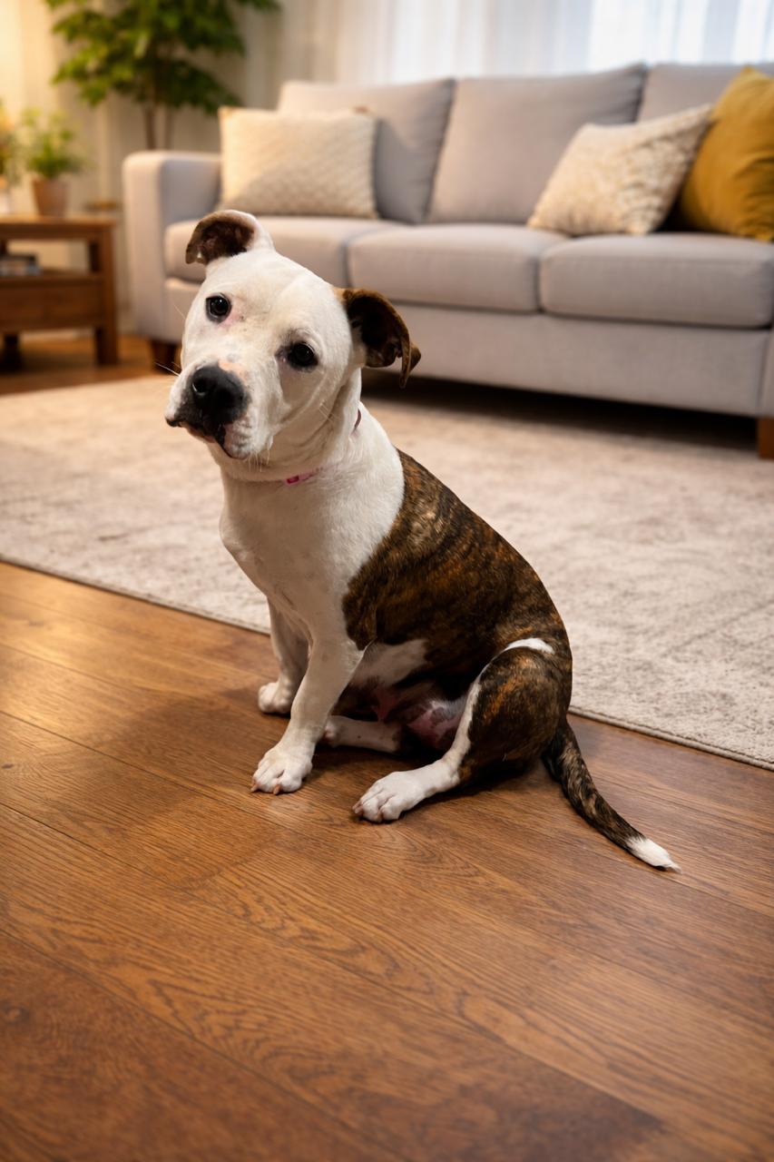 Zuma, ADOPTABLE, Young Female Boxer & Pit Bull Terrier.