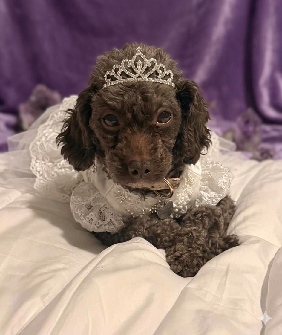 Mocha, ADOPTABLE, Adult Female Poodle (Toy).