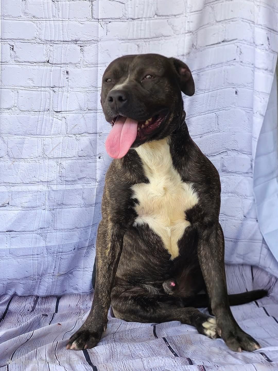 KENT - Adorable Affectionate Playful Boy, Beautiful Golden Brindle coat