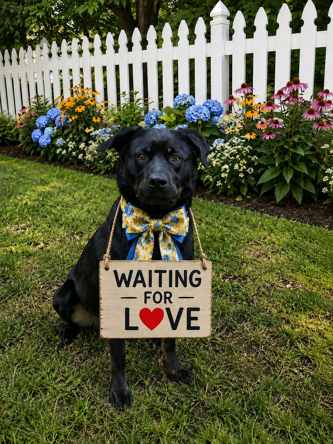 Enlarge Black lab female, a Adoptable mixed breed in Mount Laurel, NJ image 1/2