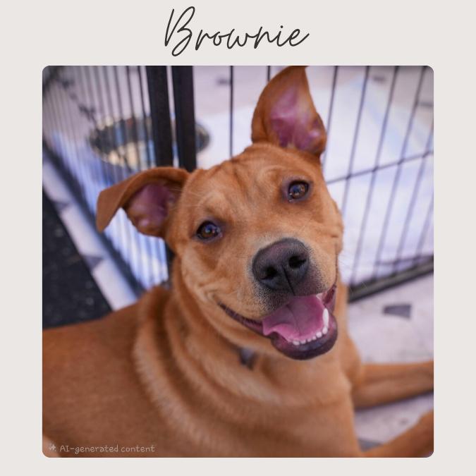 BROWNIE, a Adoptable mixed breed in San Juan Capistrano, CA image 3/5