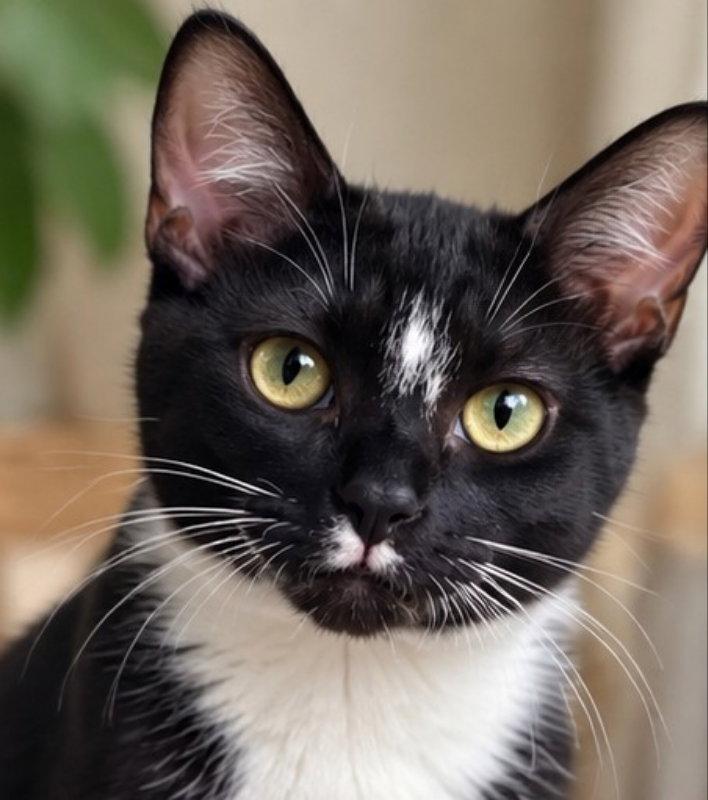 Enlarge Tuxee Bear, a Adoptable Tuxedo in Knoxville, TN image 2/3