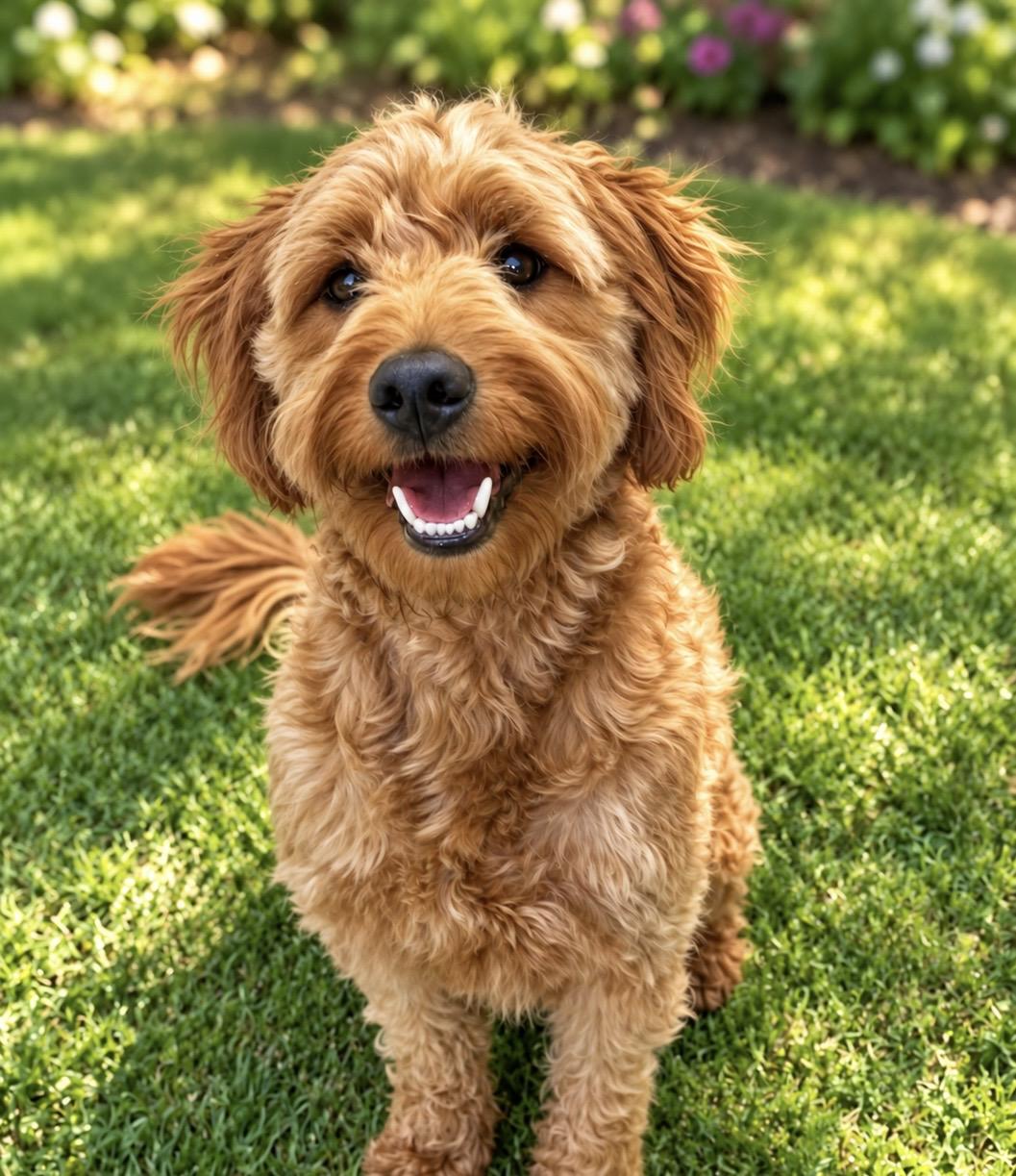 Enlarge Teddy Bear, a Adoptable Goldendoodle in POTOMAC, MD image 1/4