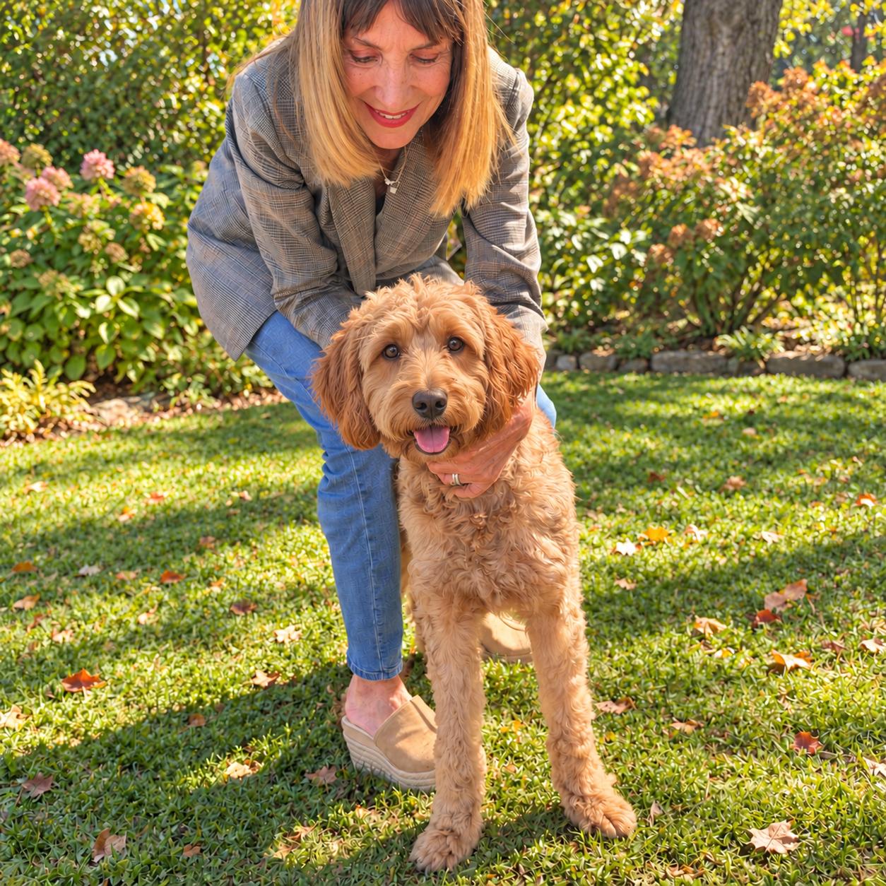 Enlarge Teddy Bear, a Adoptable Goldendoodle in POTOMAC, MD image 3/4
