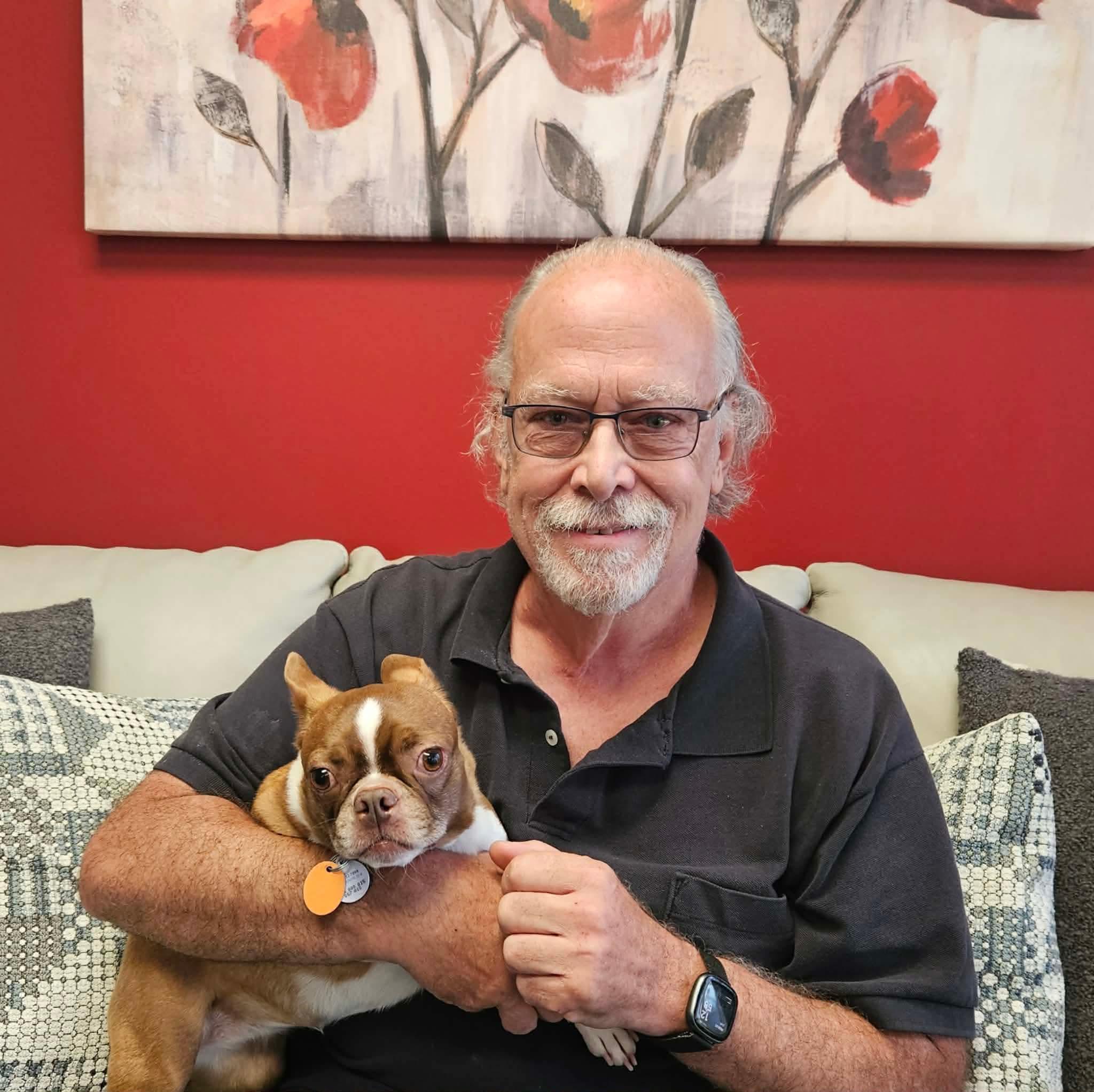 Peaches Rose, a Adopted Boston Terrier in Muskogee, OK image 2/2