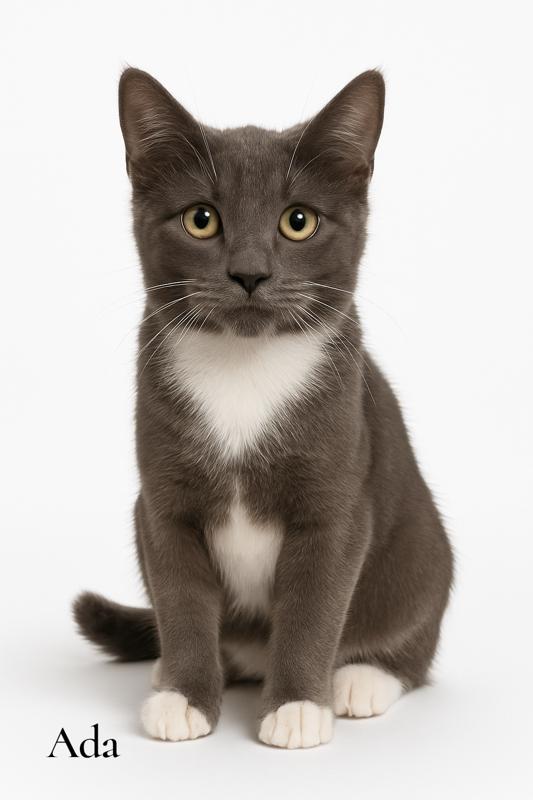 Ada, a Adoptable Domestic Short Hair in Stevensville, MI image 1/4