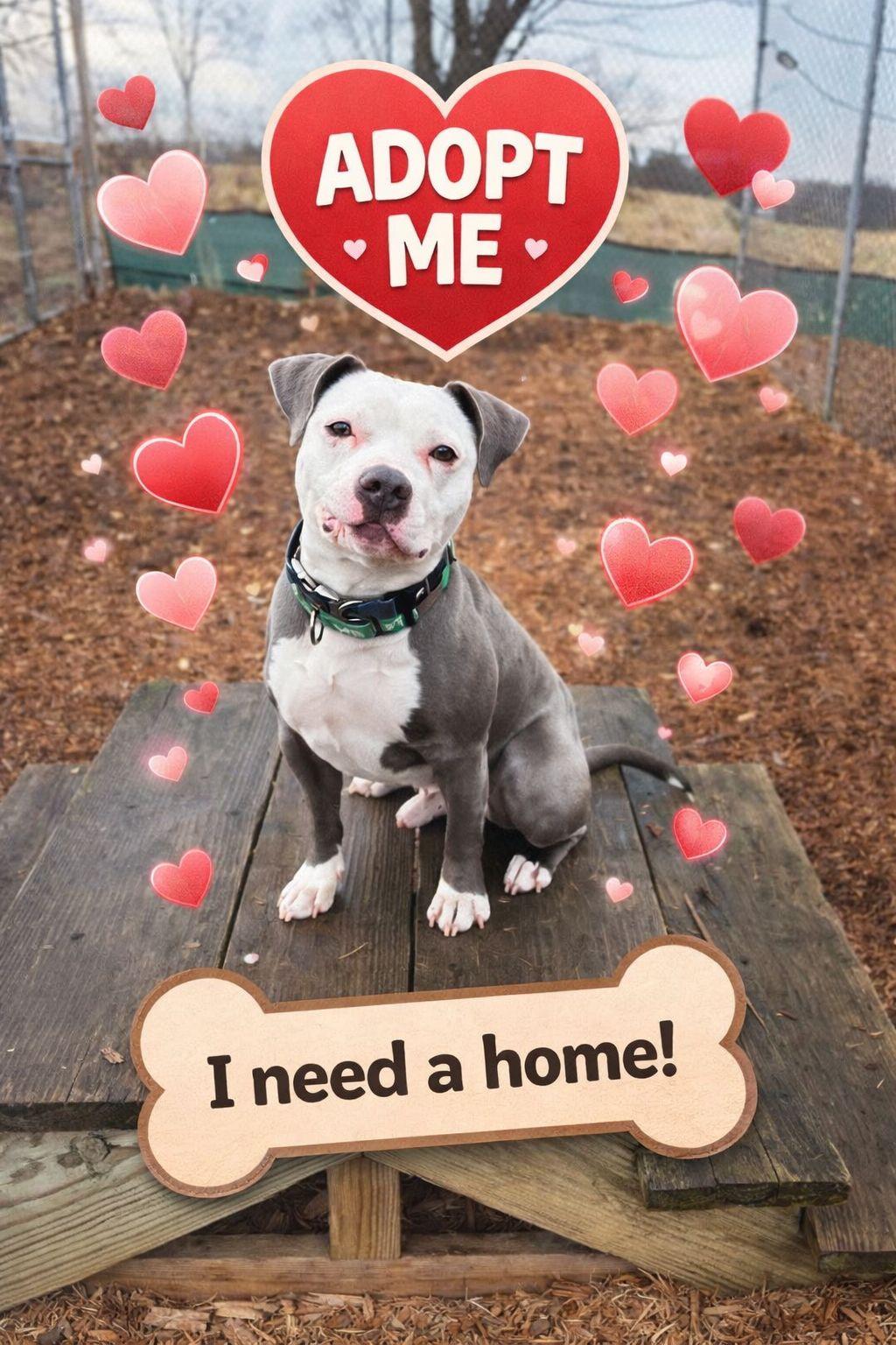 Enlarge Casper, a Adoptable American Staffordshire Terrier in Dillsburg, PA image 6/6