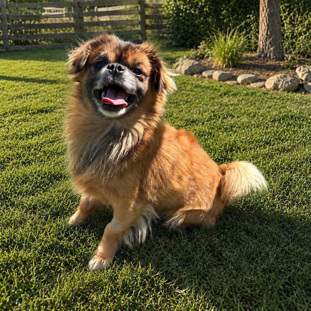 Enlarge Reggie, a Adoptable Pekingese in Lathrop, CA image 1/1