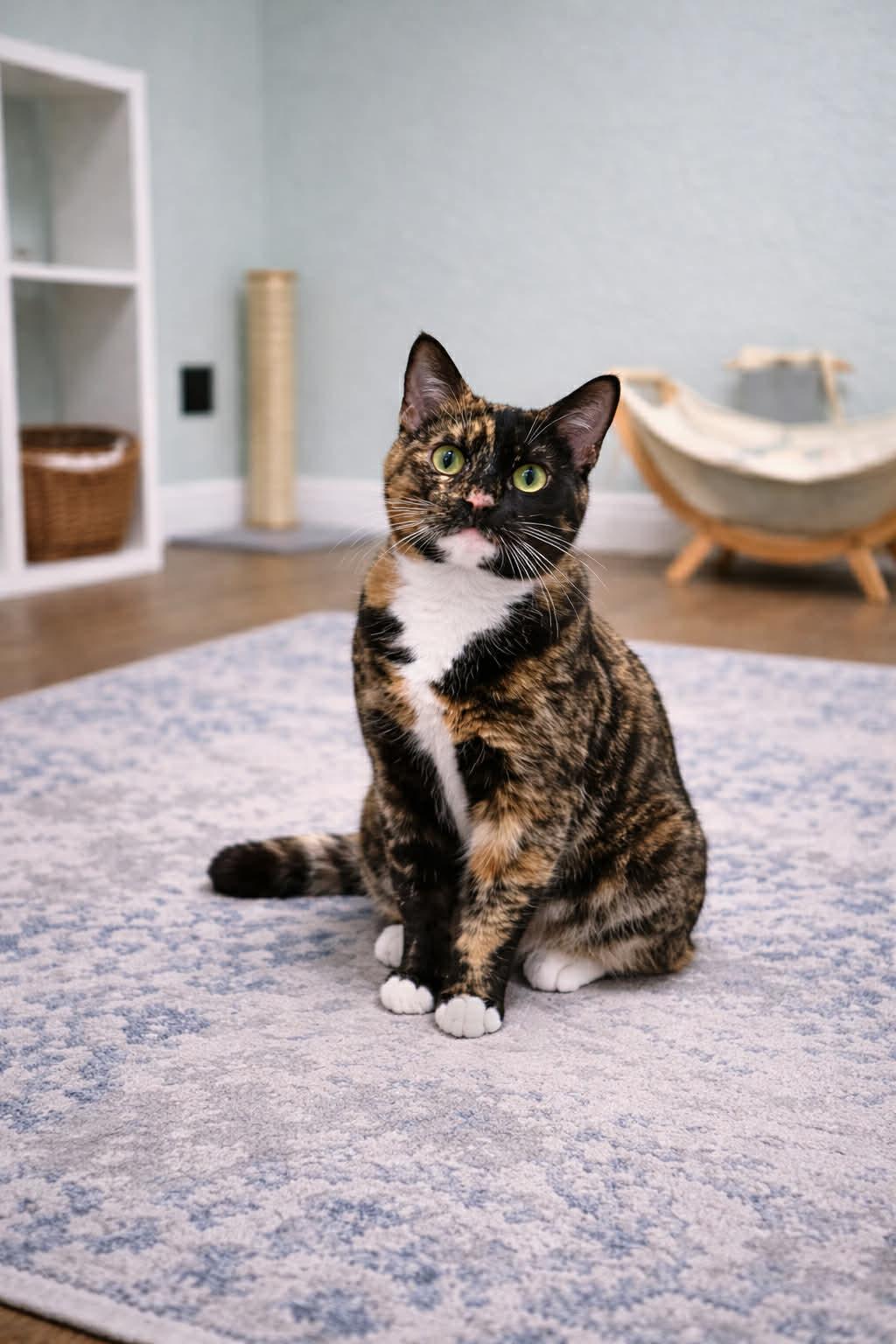 Annabelle (FIV+ PetSmart Winchester Rd. Memphis, TN) , adopted, Adult Female Calico.