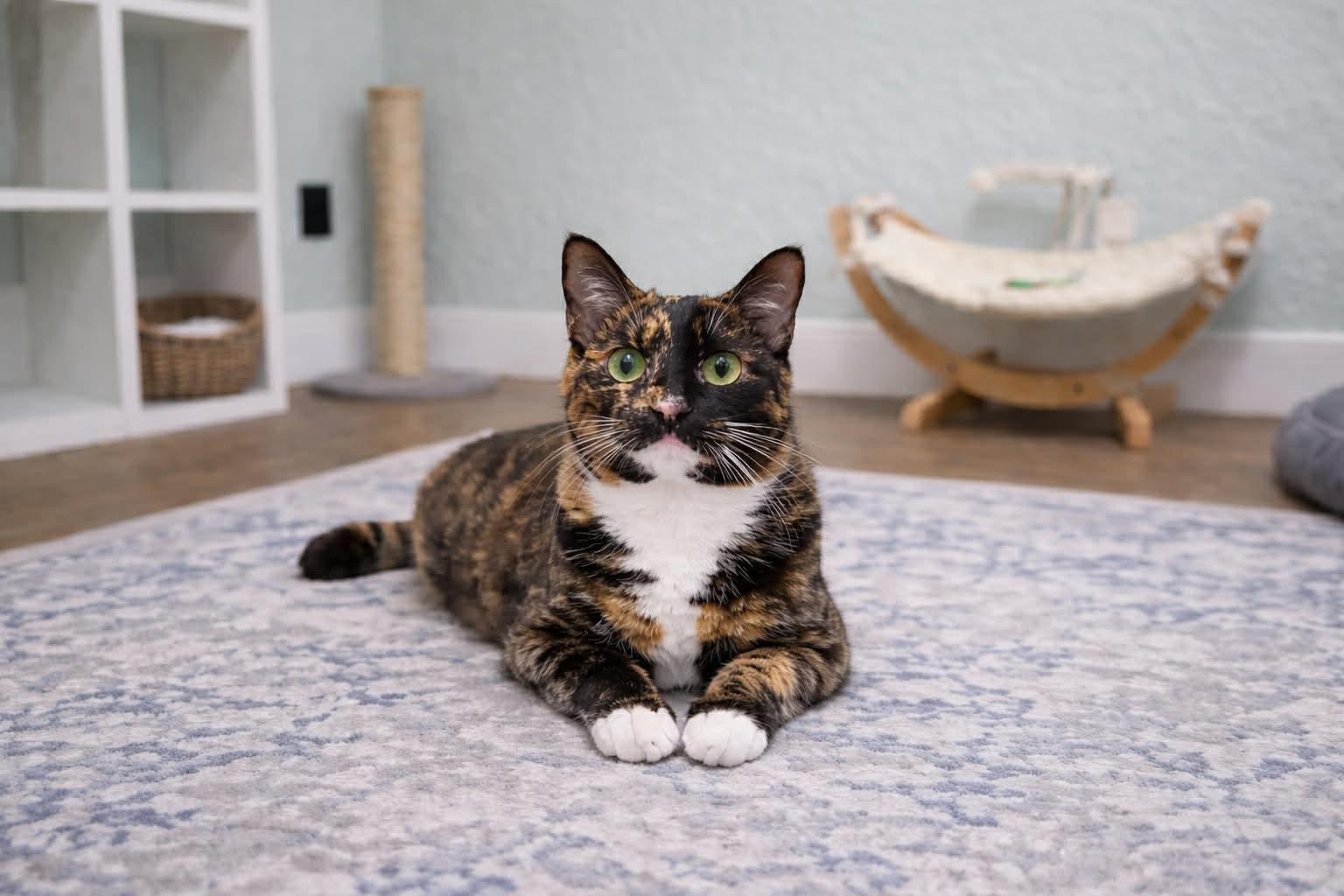 Annabelle (FIV+ PetSmart Winchester Rd. Memphis, TN) , an adopted Calico in Millington, TN image 3/5