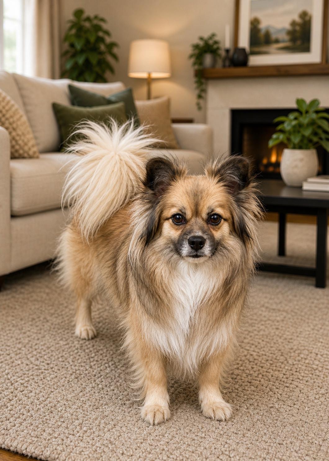 Mocha! Sweet gentle girl! , ADOPTABLE, Adult Female Pomeranian.