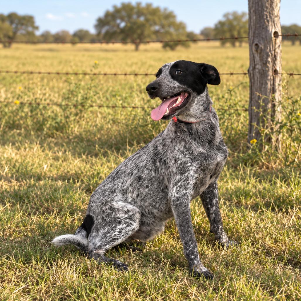 Enlarge Freckles 26-09-057, a Adoptable Australian Cattle Dog / Blue Heeler in Bastrop, TX image 2/3