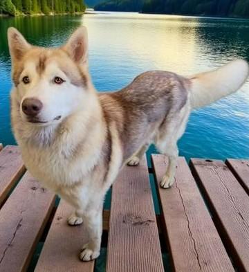 Enlarge Maverick (Best Husky Ever), a Adoptable Husky in Newfoundland, PA image 4/5