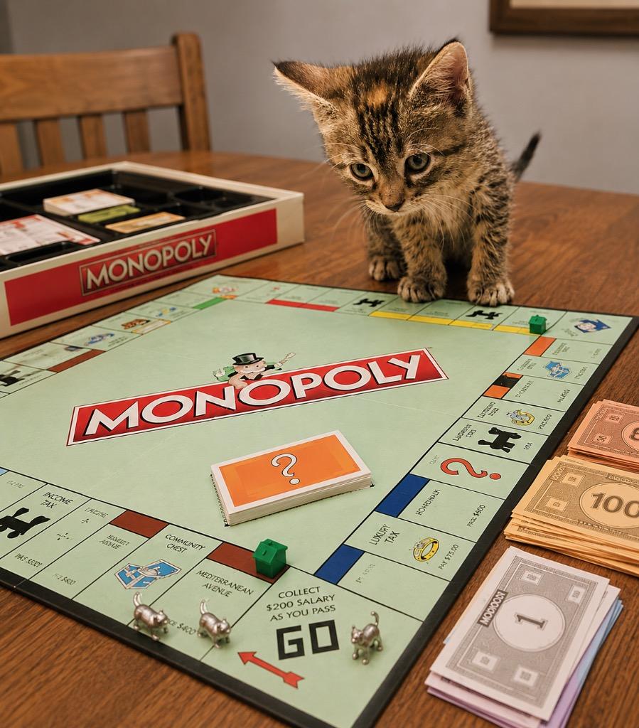 Enlarge Monopoly, a Adoptable mixed breed in Claremore, OK image 1/1