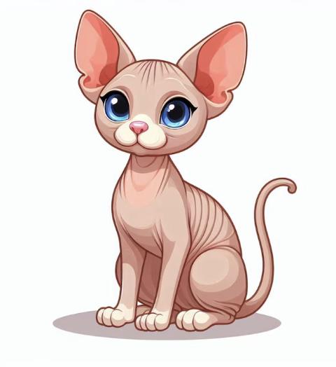 Enlarge Olive, a ADOPTABLE Sphynx / Hairless Cat in Fort Worth, TX image 1/1