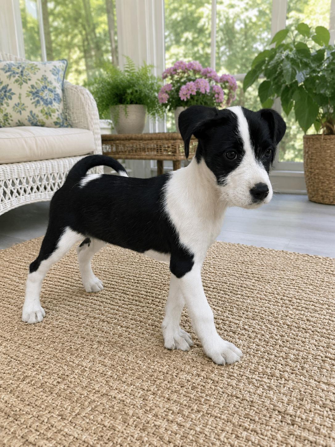 Mia, adopted, Puppy Female Poodle & Labrador Retriever.
