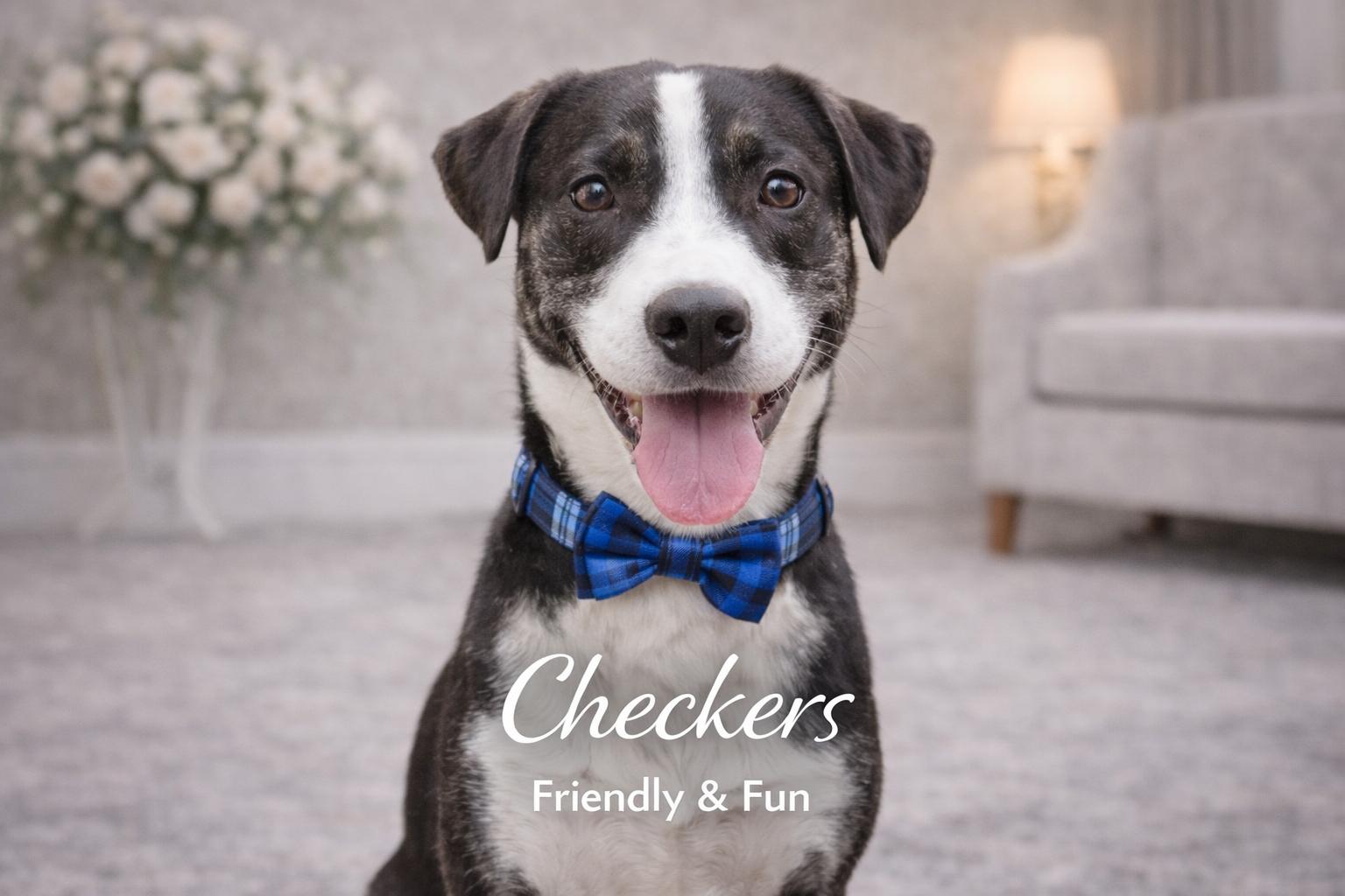 Enlarge Checkers, a Adoptable Mixed Breed in Livingston, TX image 1/4