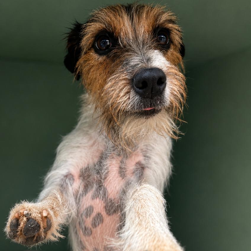 Peanut, Adoptable, Adult Male Jack Russell Terrier.