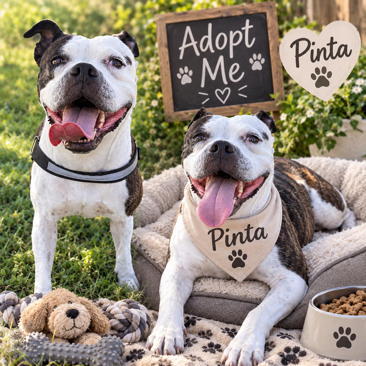 Enlarge Pinta, a Adoptable Pit Bull Terrier in Queen Creek, AZ image 1/2