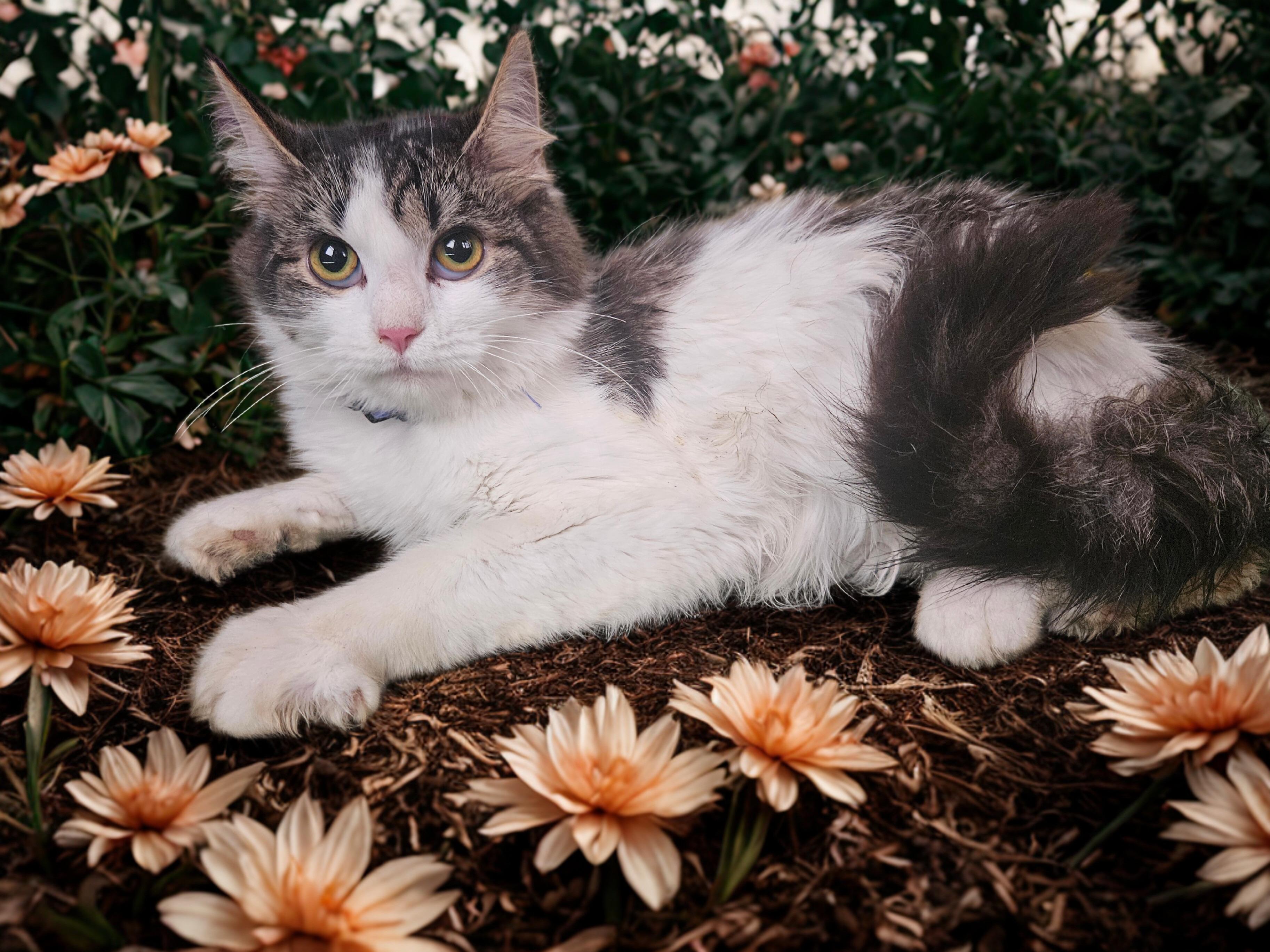 Enlarge Moxie, a Adopted Domestic Long Hair in Claridge, PA image 1/6
