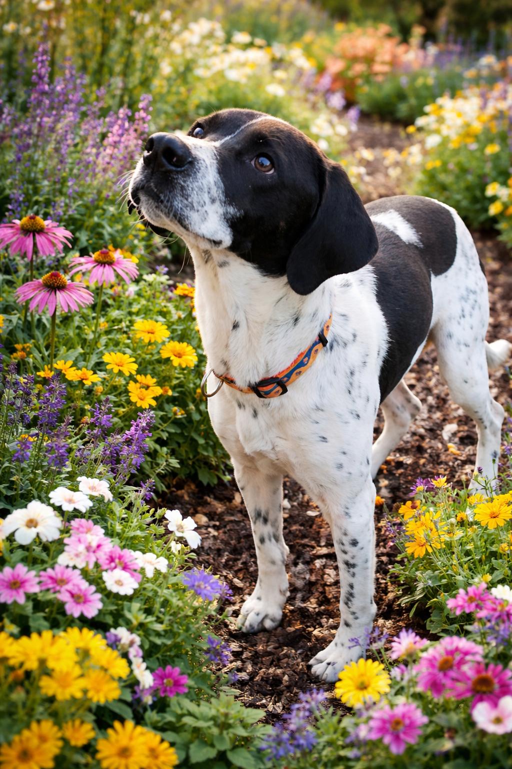 Jax, Adoptable, Young Male Brittany Spaniel & Hound.